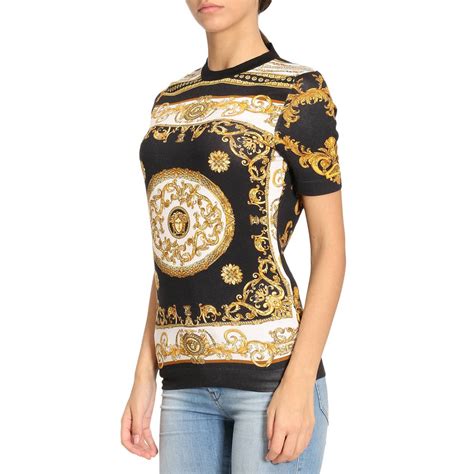 versace women's t shirts free shipping|Versace swag outfit for women.